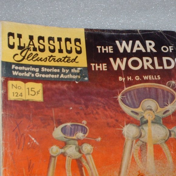 1954 The War of the Worlds Classics Illustrated - Picture 11 of 13